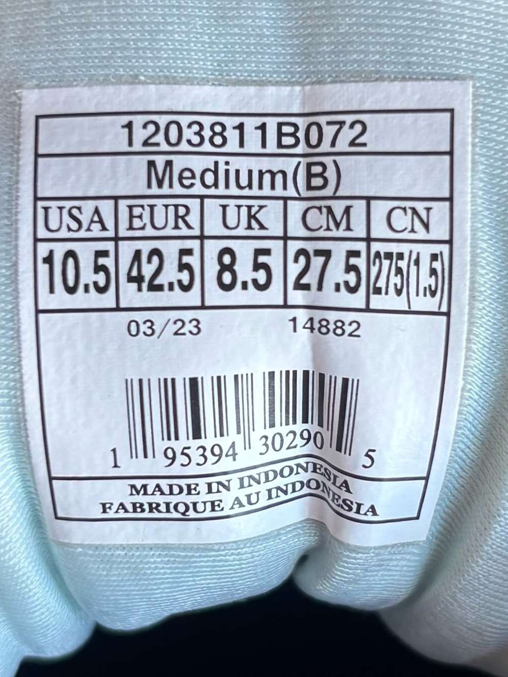Brooks Adreanline GTS 23 in Black/Light Blue/Purple in Size 10.5 EUC - Picture 7 of 7